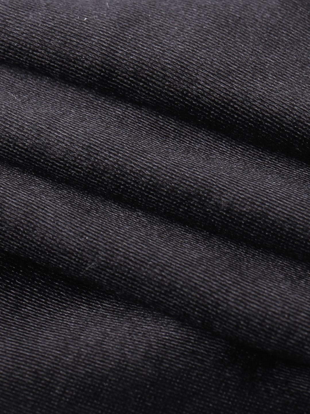 Black Off-Shoulder Solid Sleeveless Polyester Crop Top