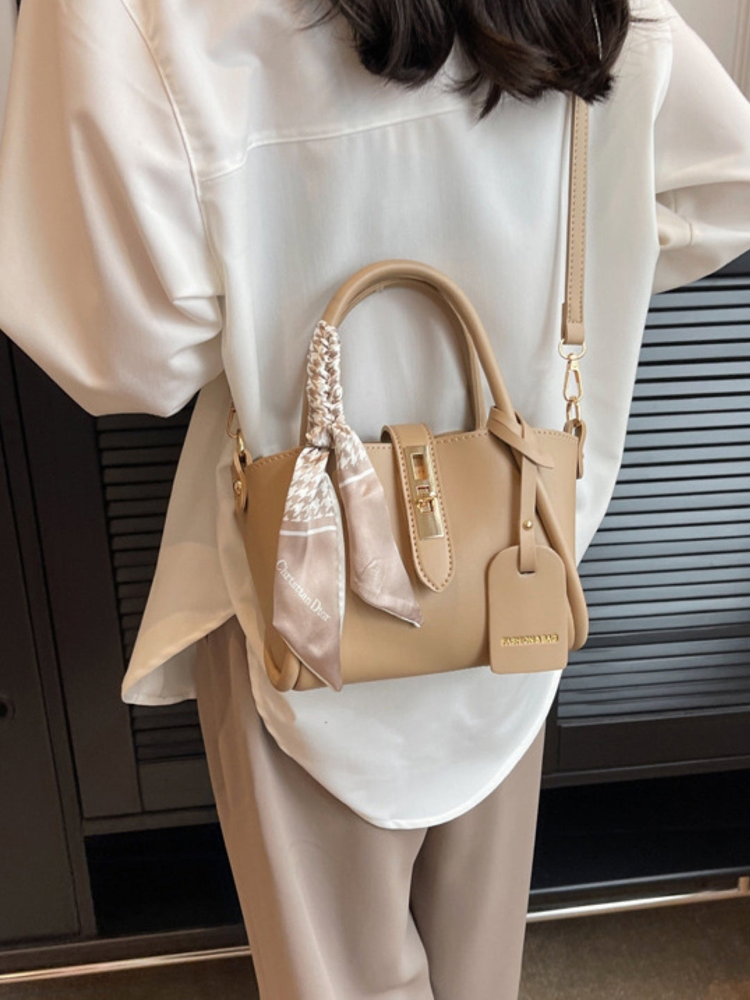 PU Structured Handheld Bag