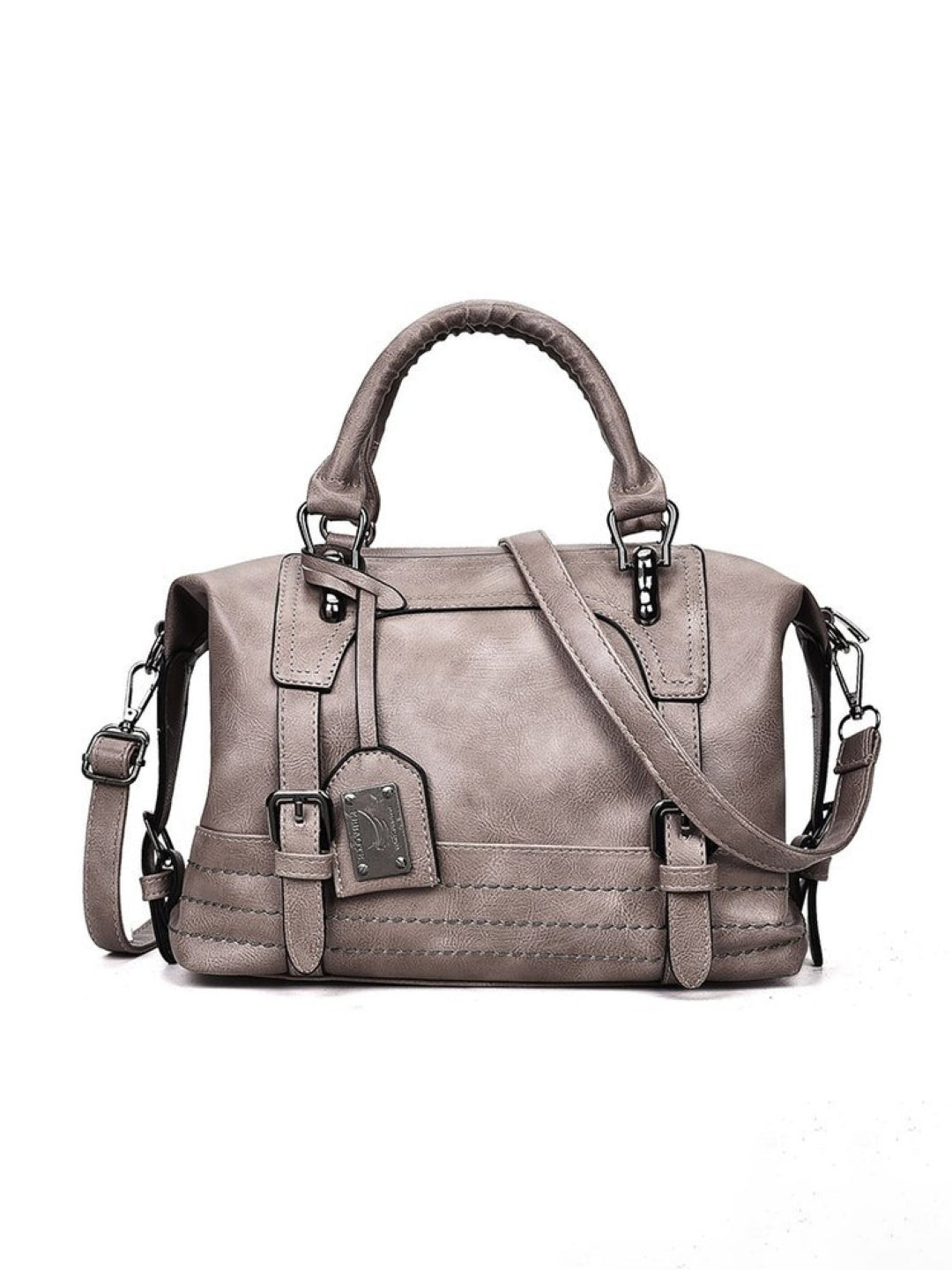 PU Structured Shoulder Bag