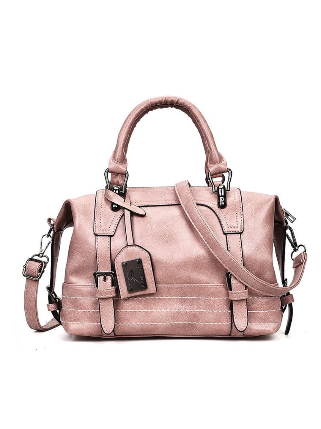 PU Structured Shoulder Bag