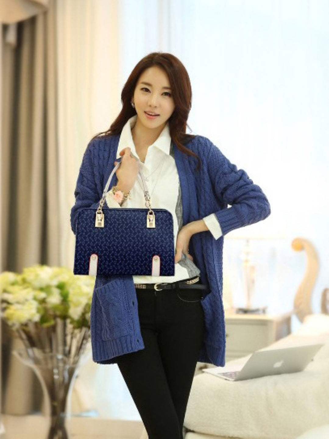 PU Structured Handheld Bag