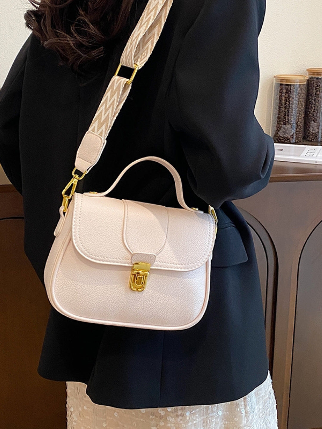 PU Structured Handheld Bag