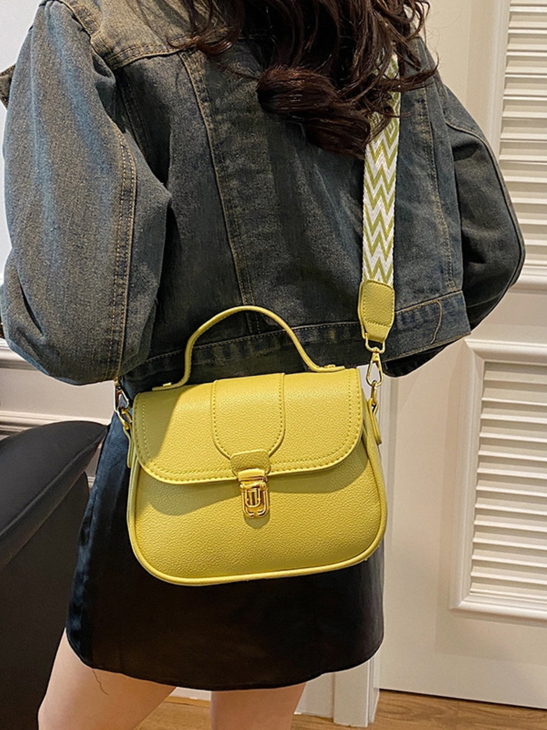 PU Structured Handheld Bag