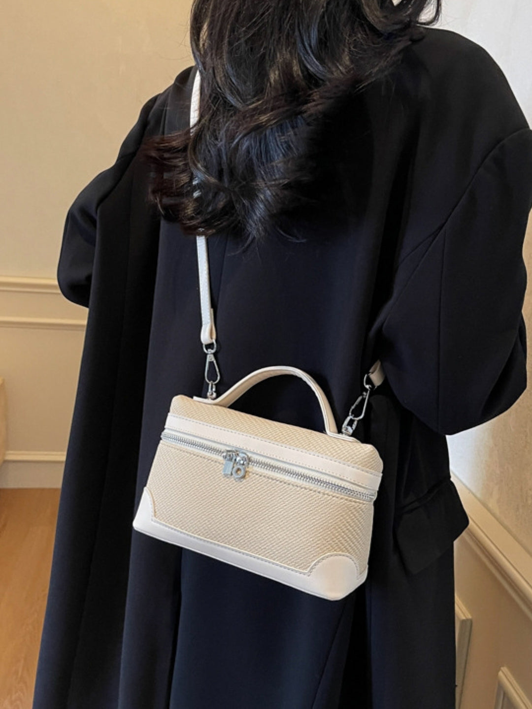 PU Structured Shoulder Bag