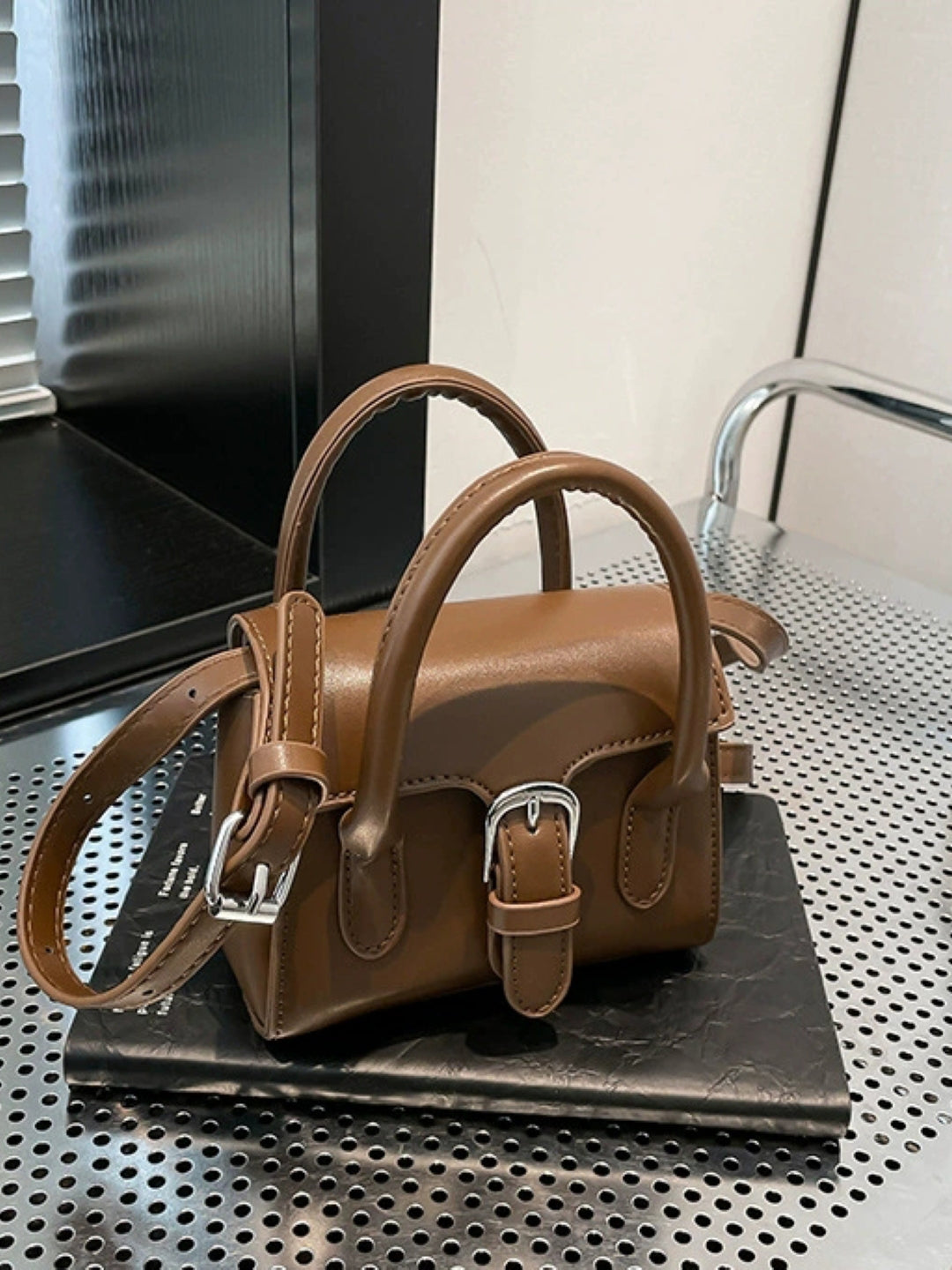 PU Structured Handheld Bag