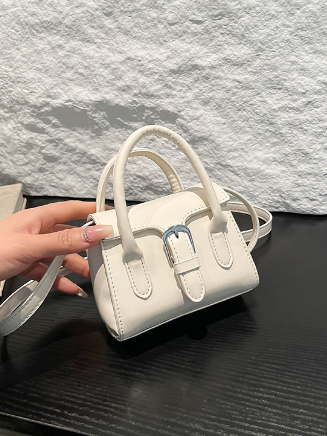 PU Structured Handheld Bag