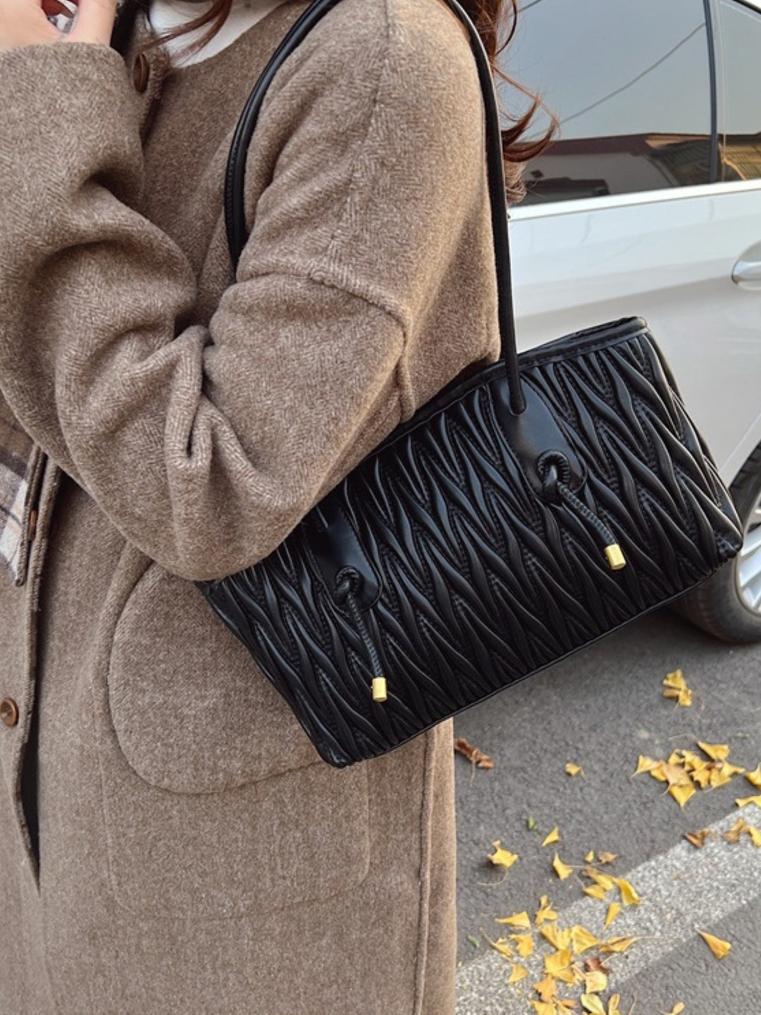 PU Structured Handheld Bag