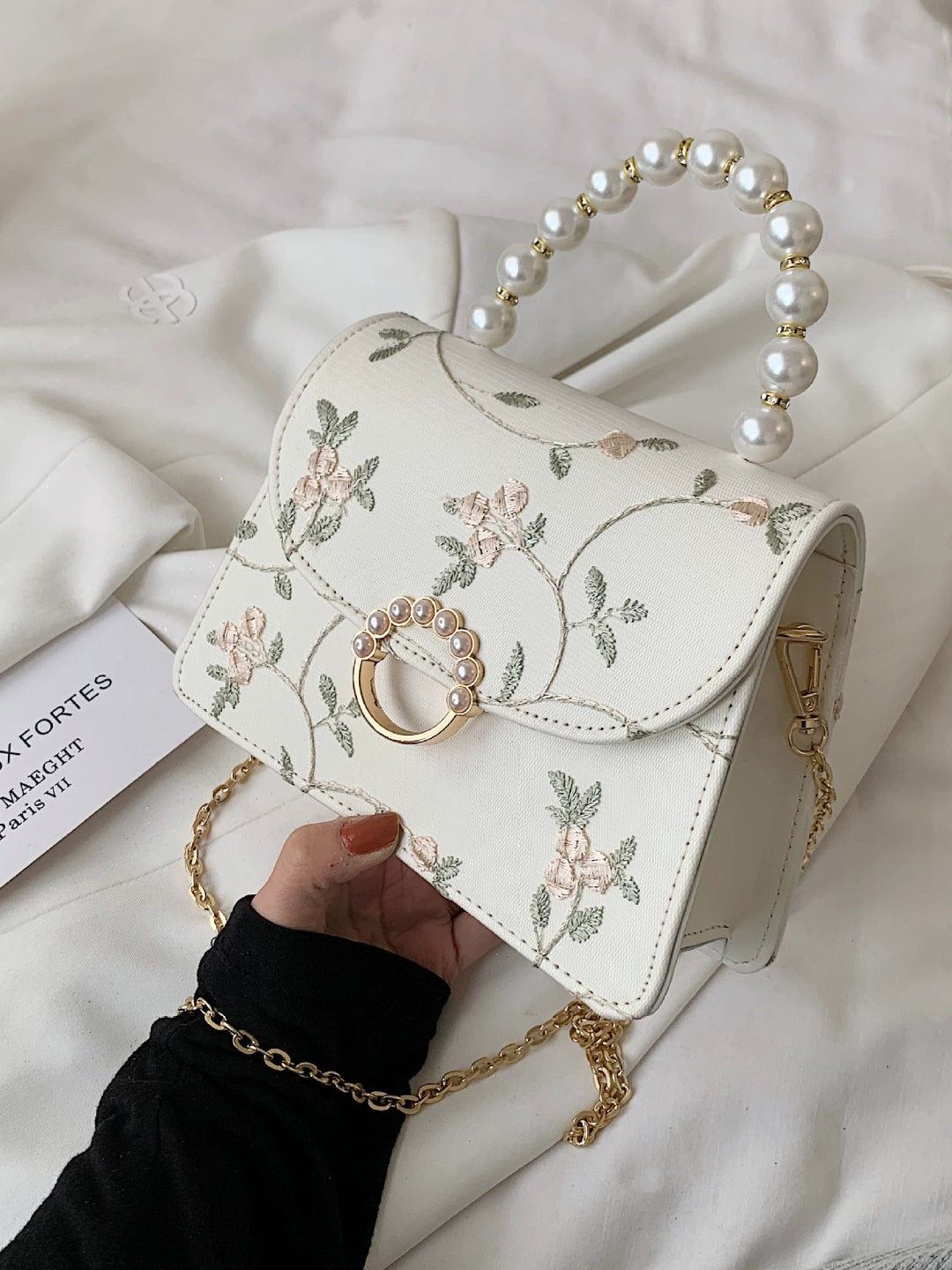 PU Structured Handheld Bag