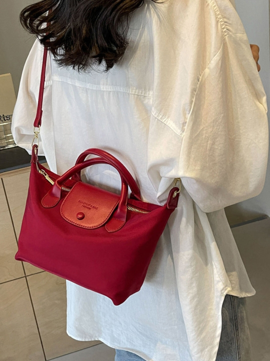 PU Structured Handheld Bag