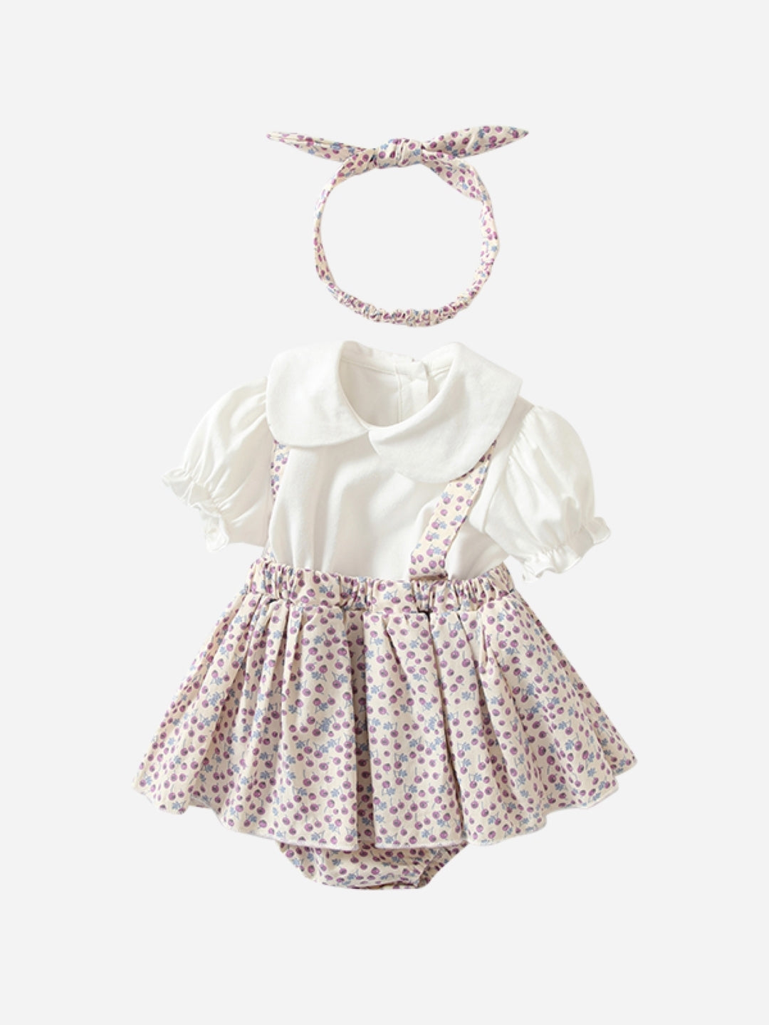 Pink Cotton Kids Romper
