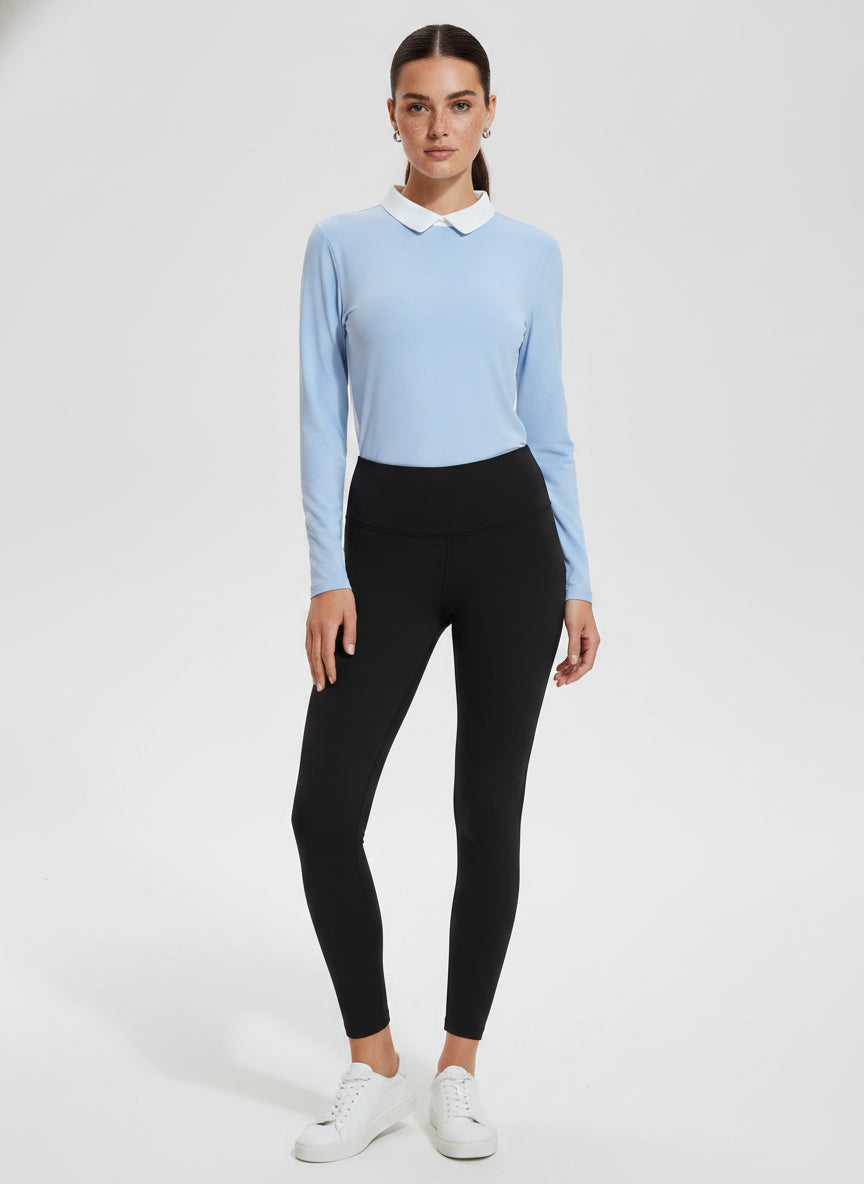 Blue Striped Top