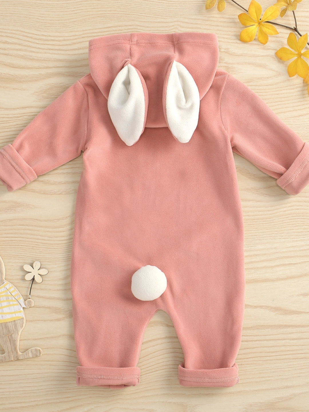 Pink Regular Cotton Rompers