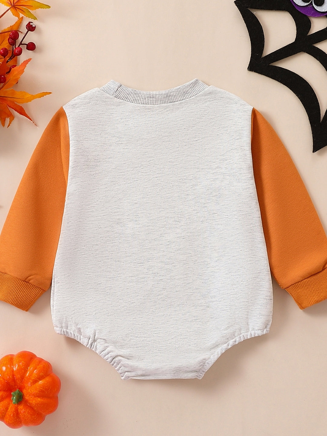 Orange Regular Cotton Rompers