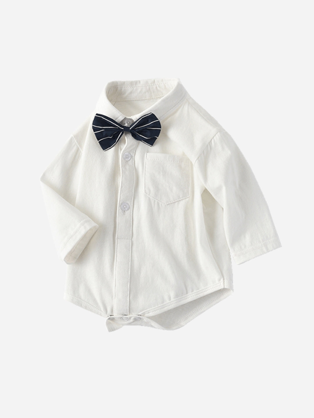 White Cotton Kids Romper