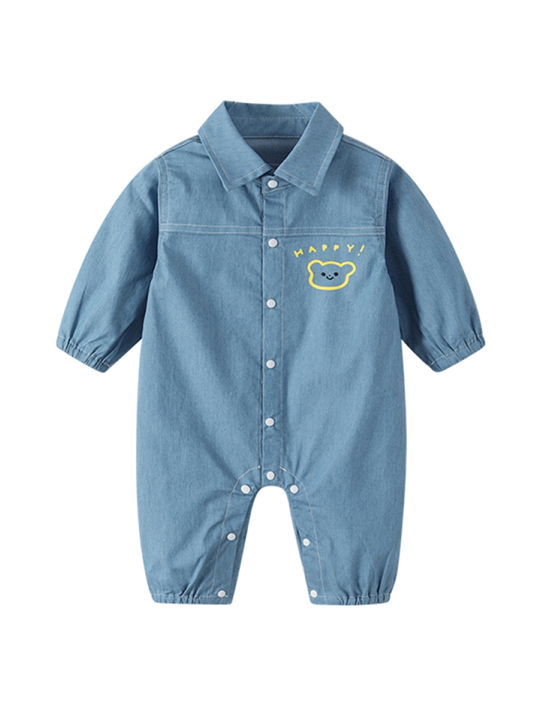 Blue Cotton Kids Romper