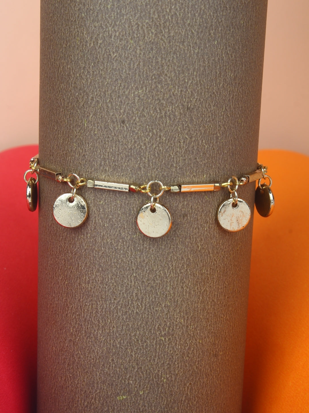 Gold-Plated Charms Bracelet