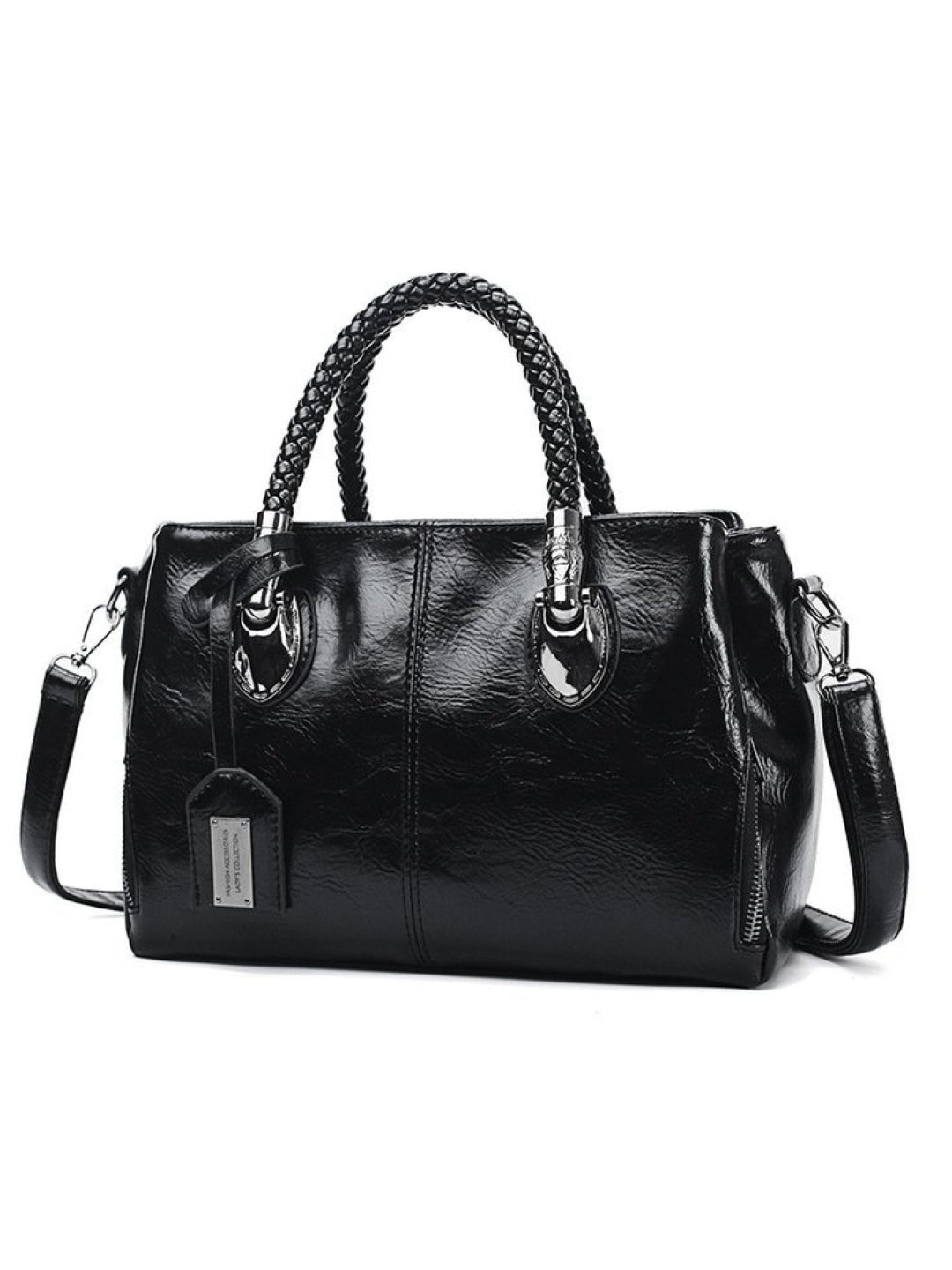 PU Structured Shoulder Bag