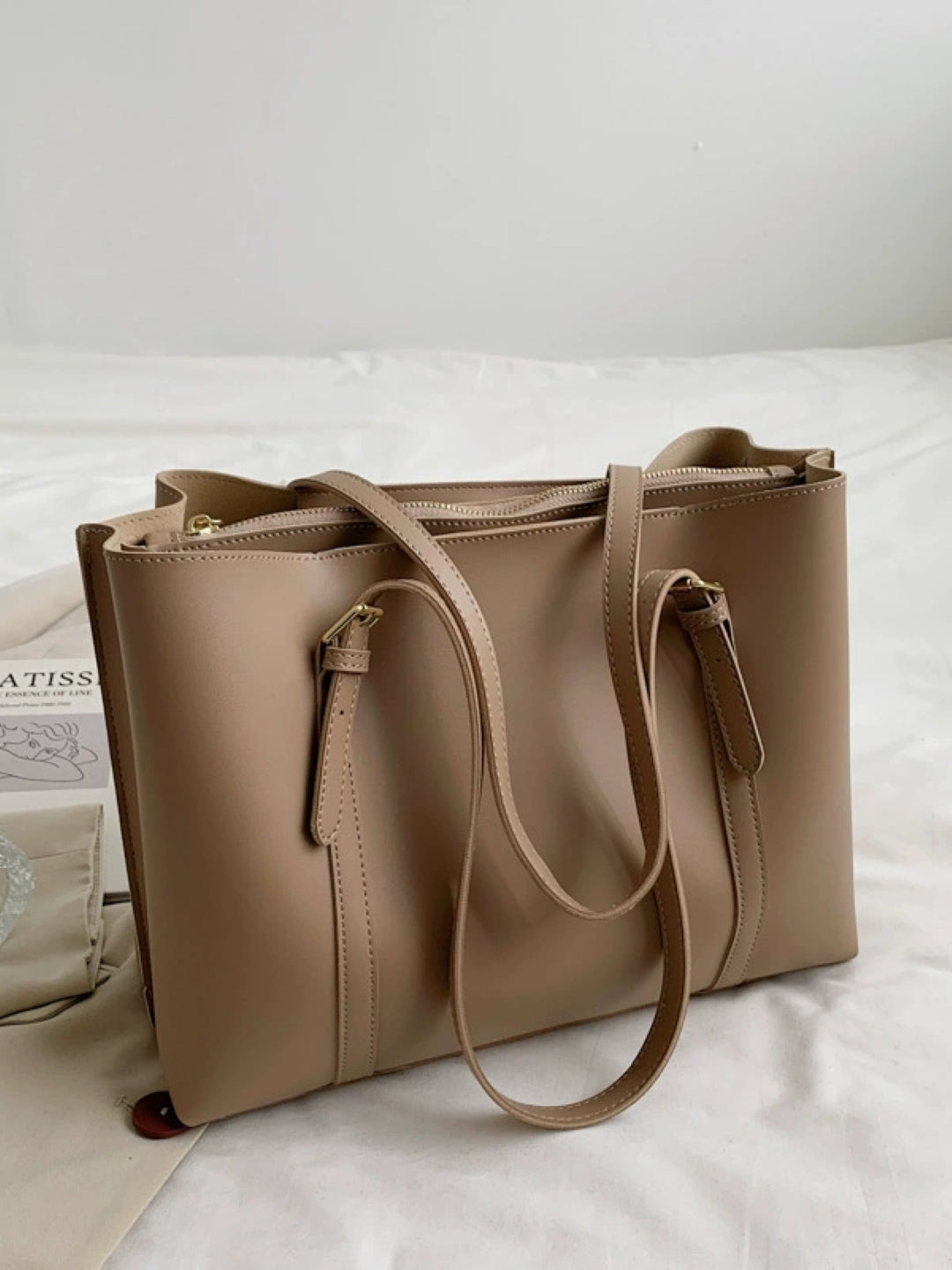 PU Structured Shoulder Bag