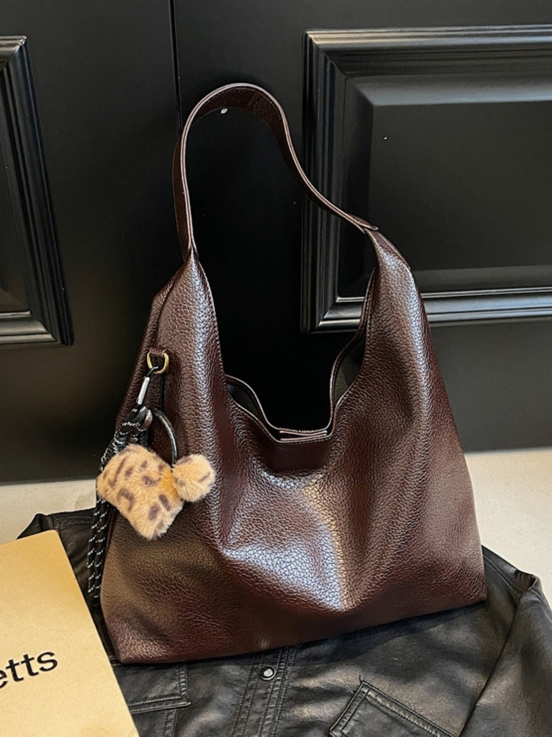 Combo of 2 PU Structured Shoulder Bag