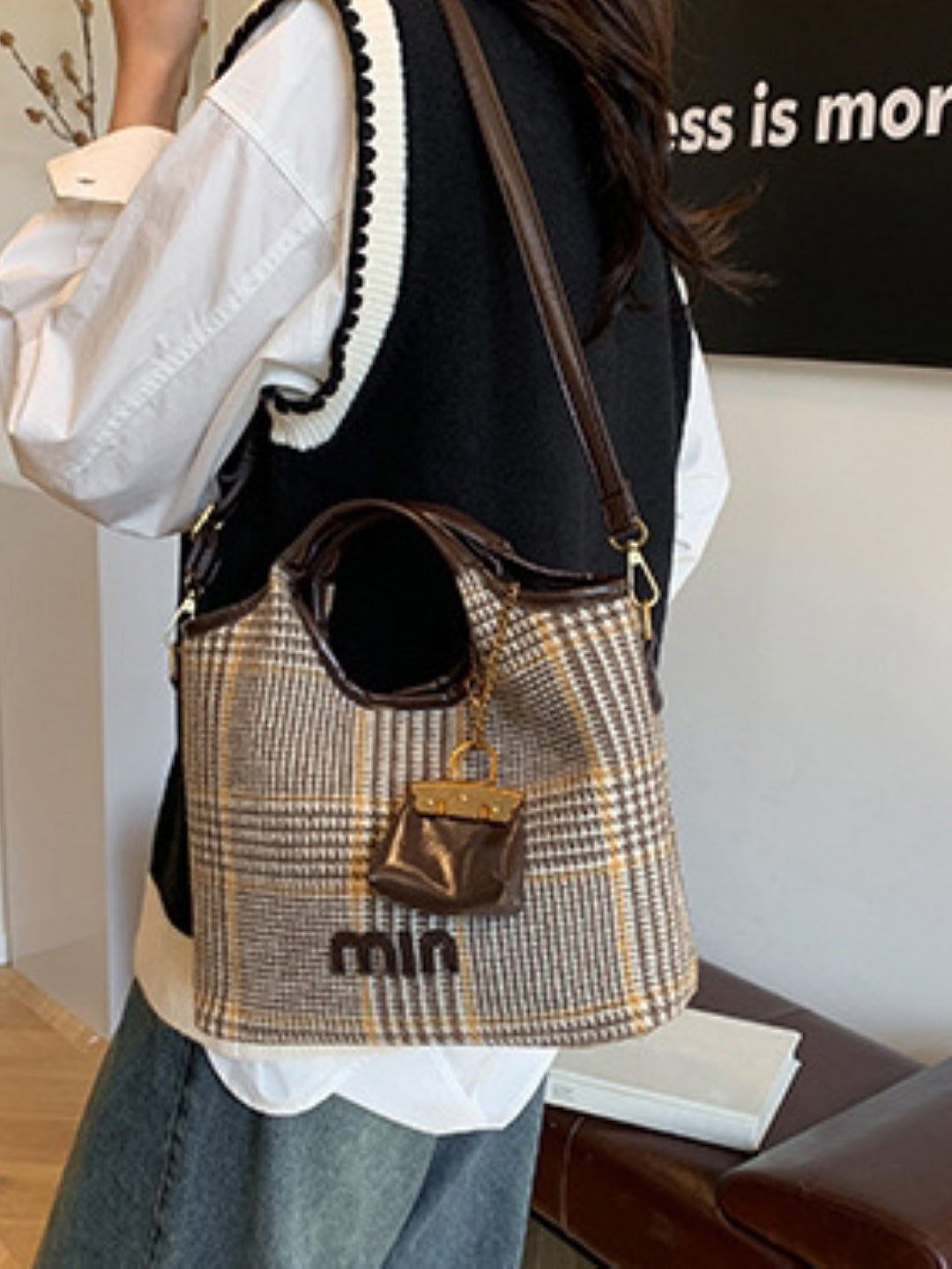 Combo of 2 PU Structured Sling Bag