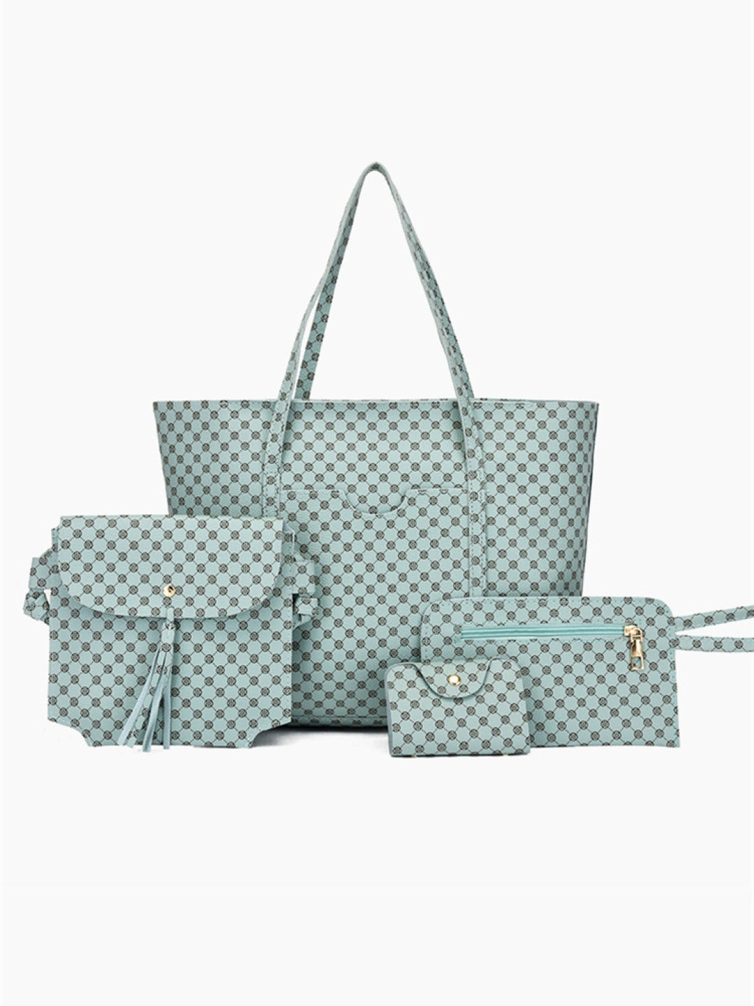 Combo of 4 PU Structured Shoulder Bag