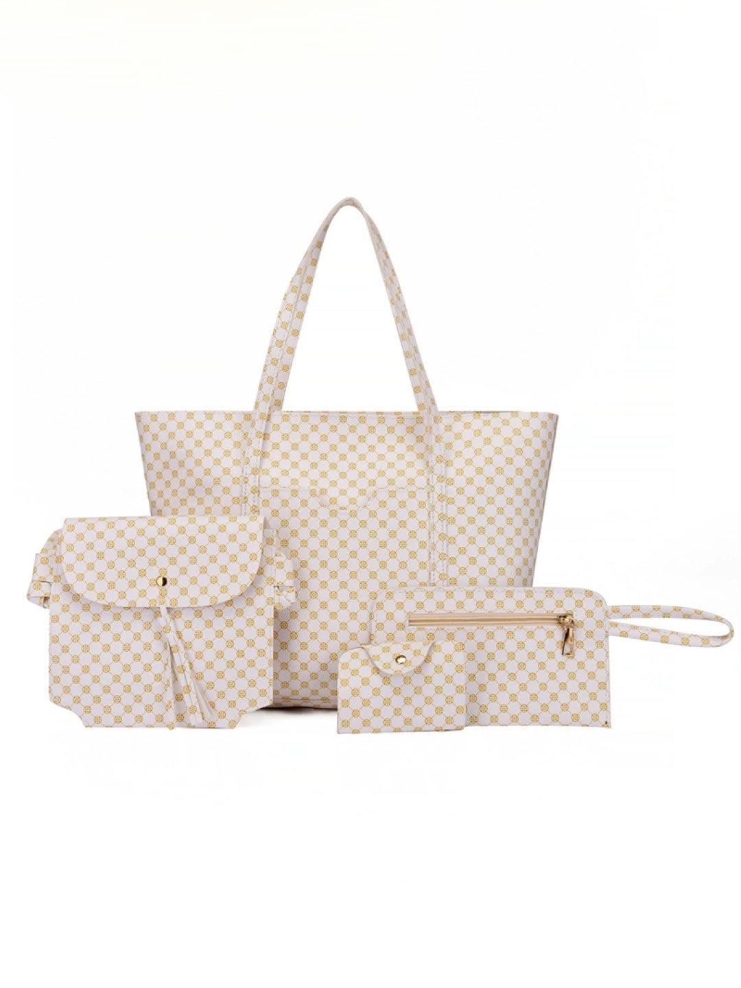 Combo of 4 PU Structured Shoulder Bag