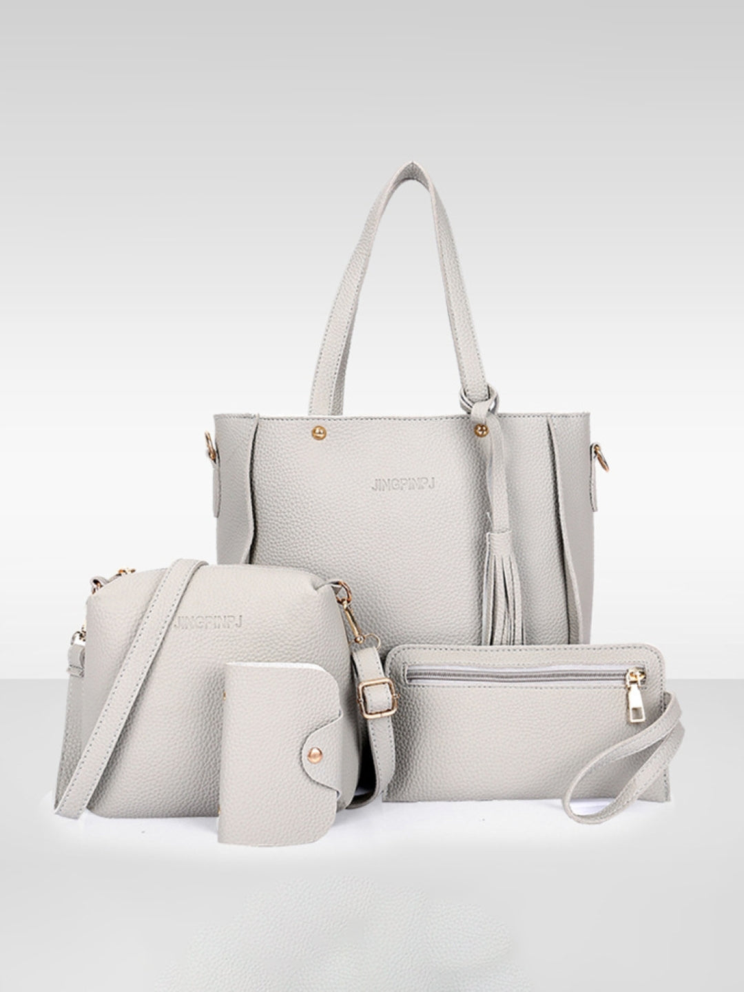 Combo of 4 PU Structured Shoulder Bag