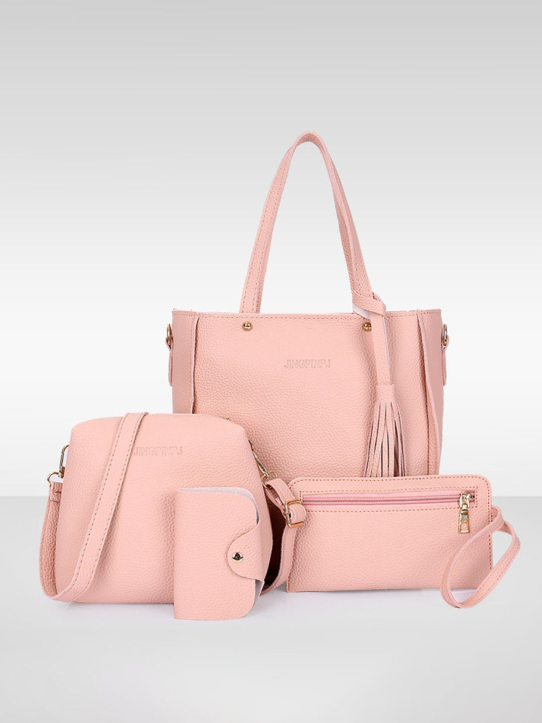 Combo of 4 PU Structured Shoulder Bag