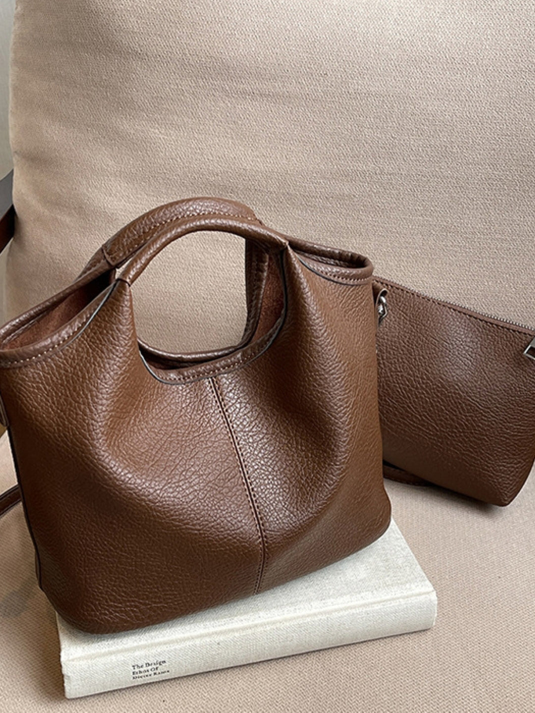 Combo of 2 PU Structured Shoulder Bag