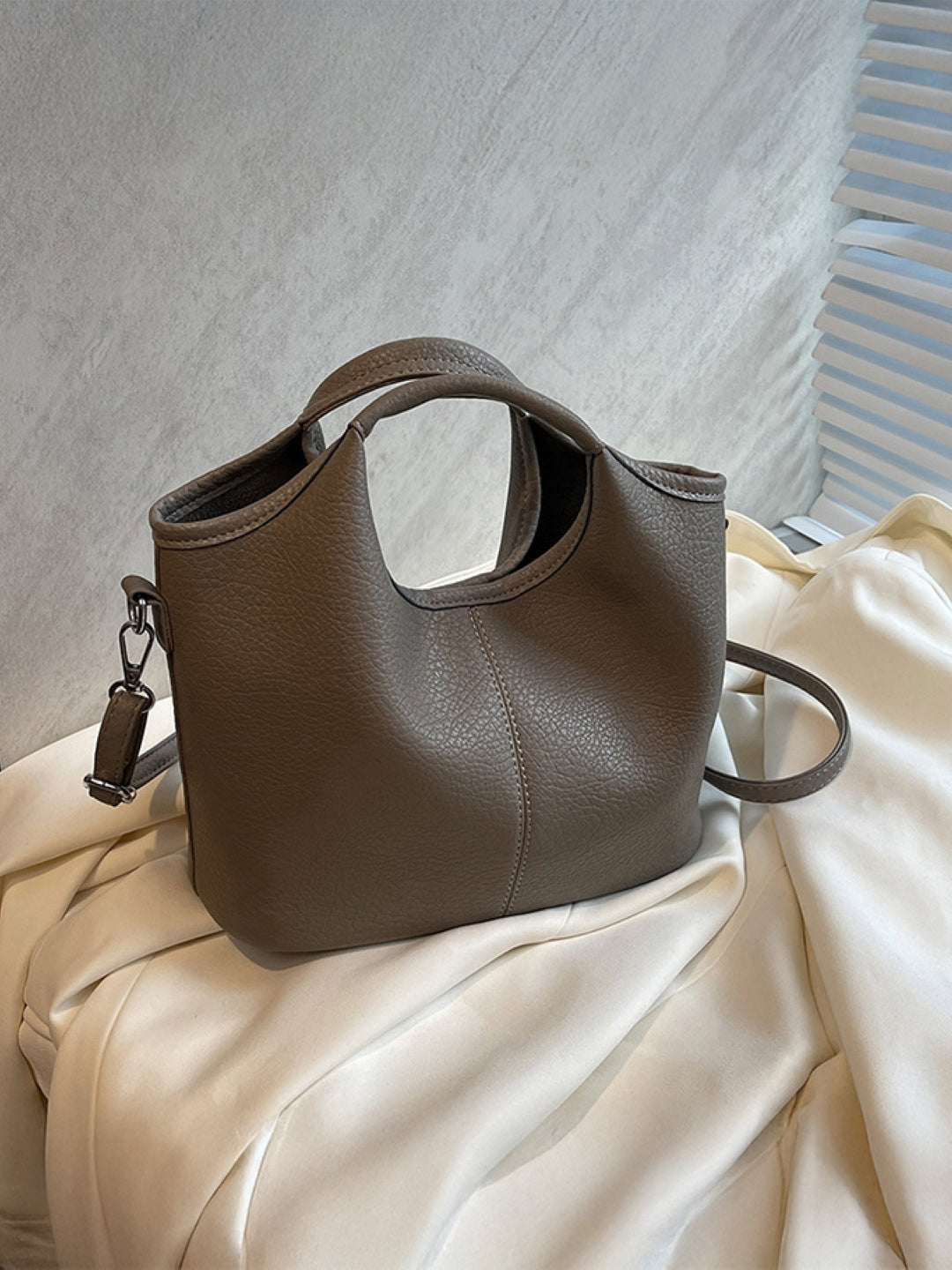 Combo of 2 PU Structured Shoulder Bag