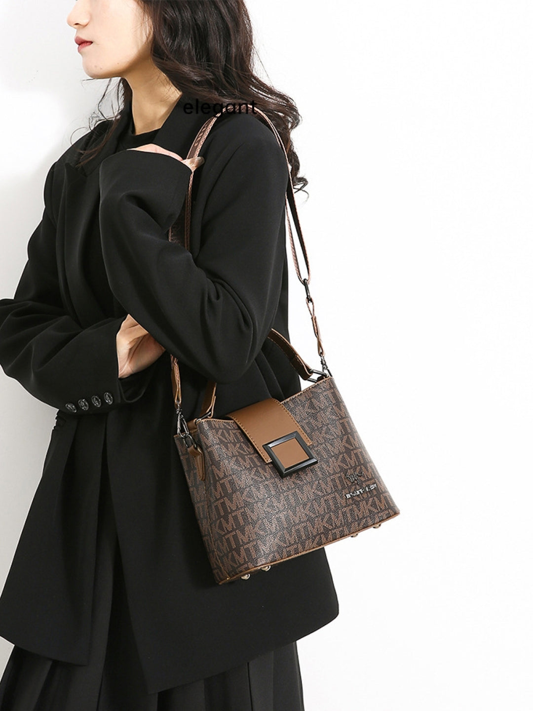 PU Structured Handheld Bag