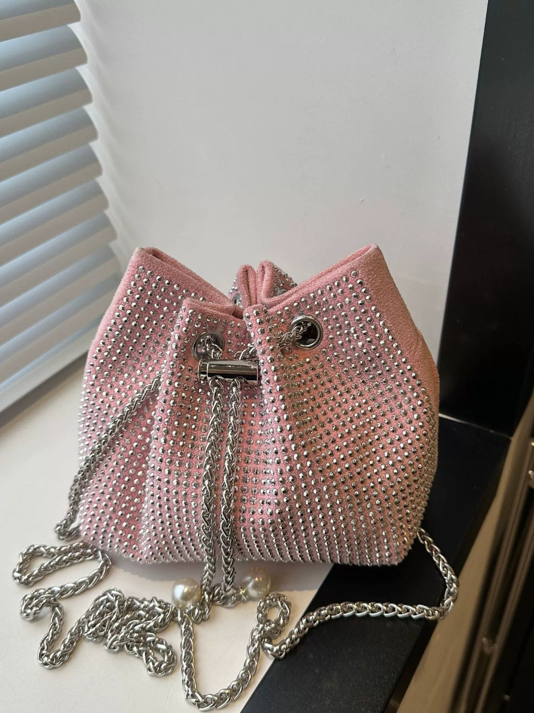 Embellished Box Clutch