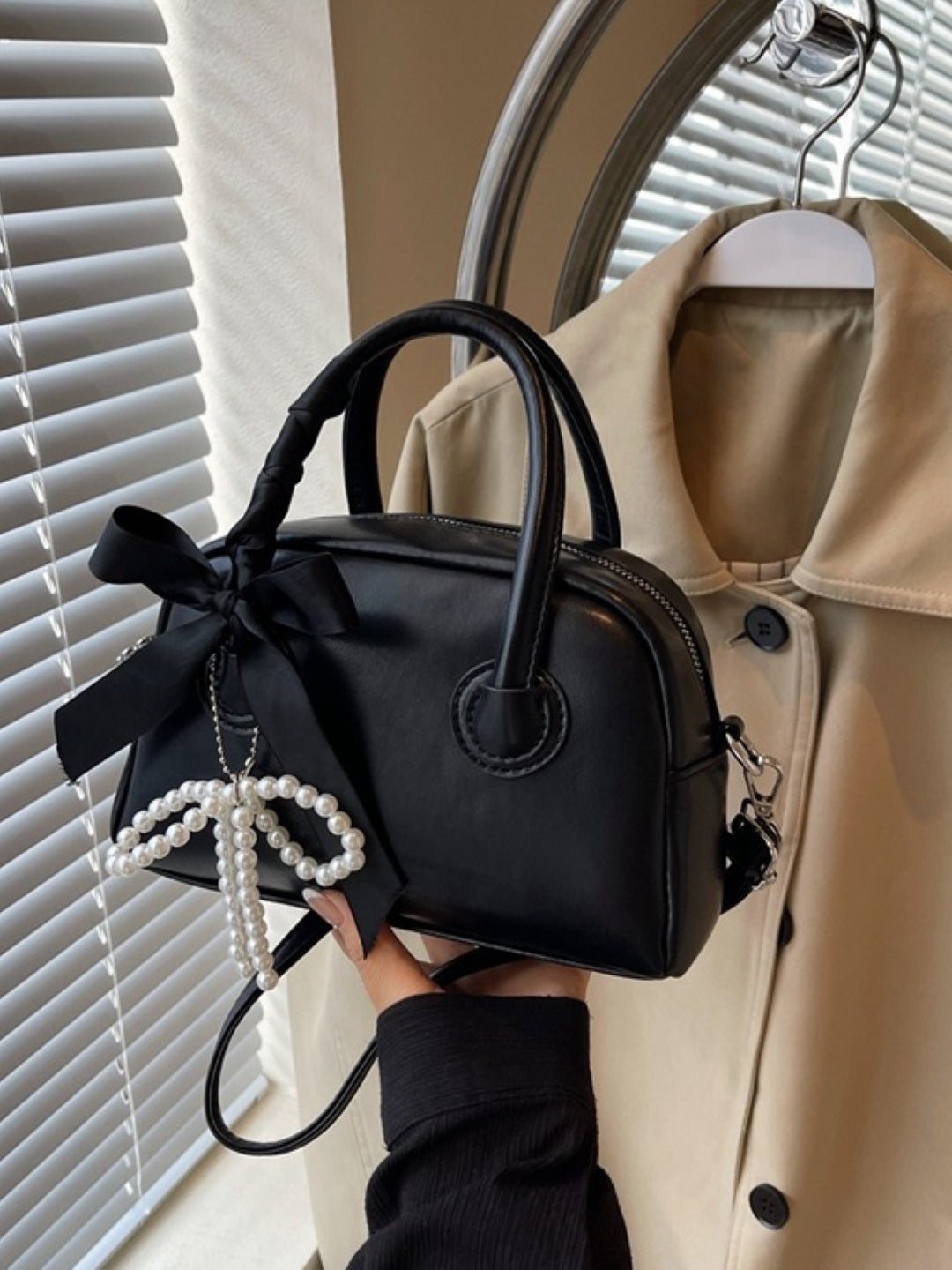 PU Structured Handheld Bag
