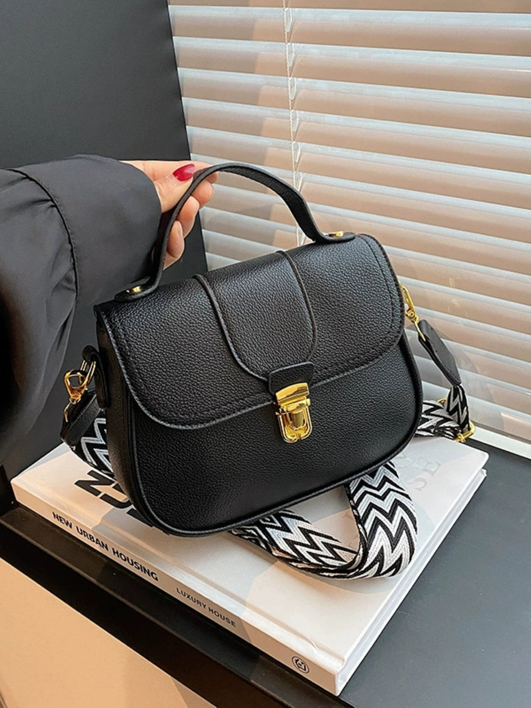 PU Structured Handheld Bag