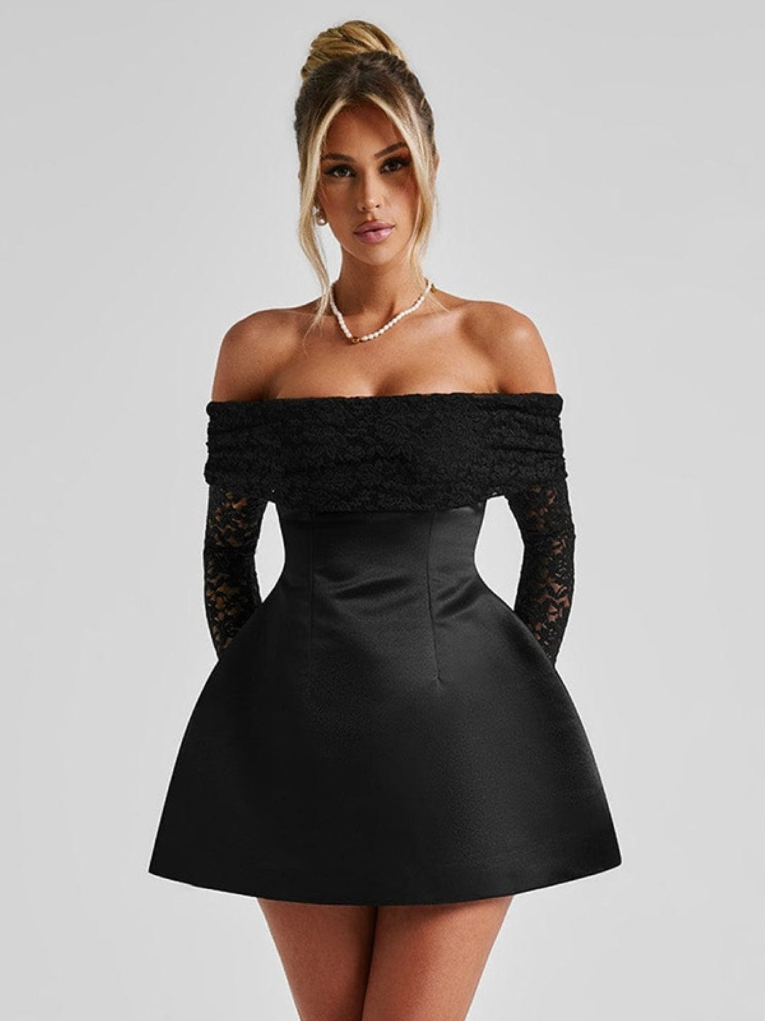 Classic Black Midi Skirt