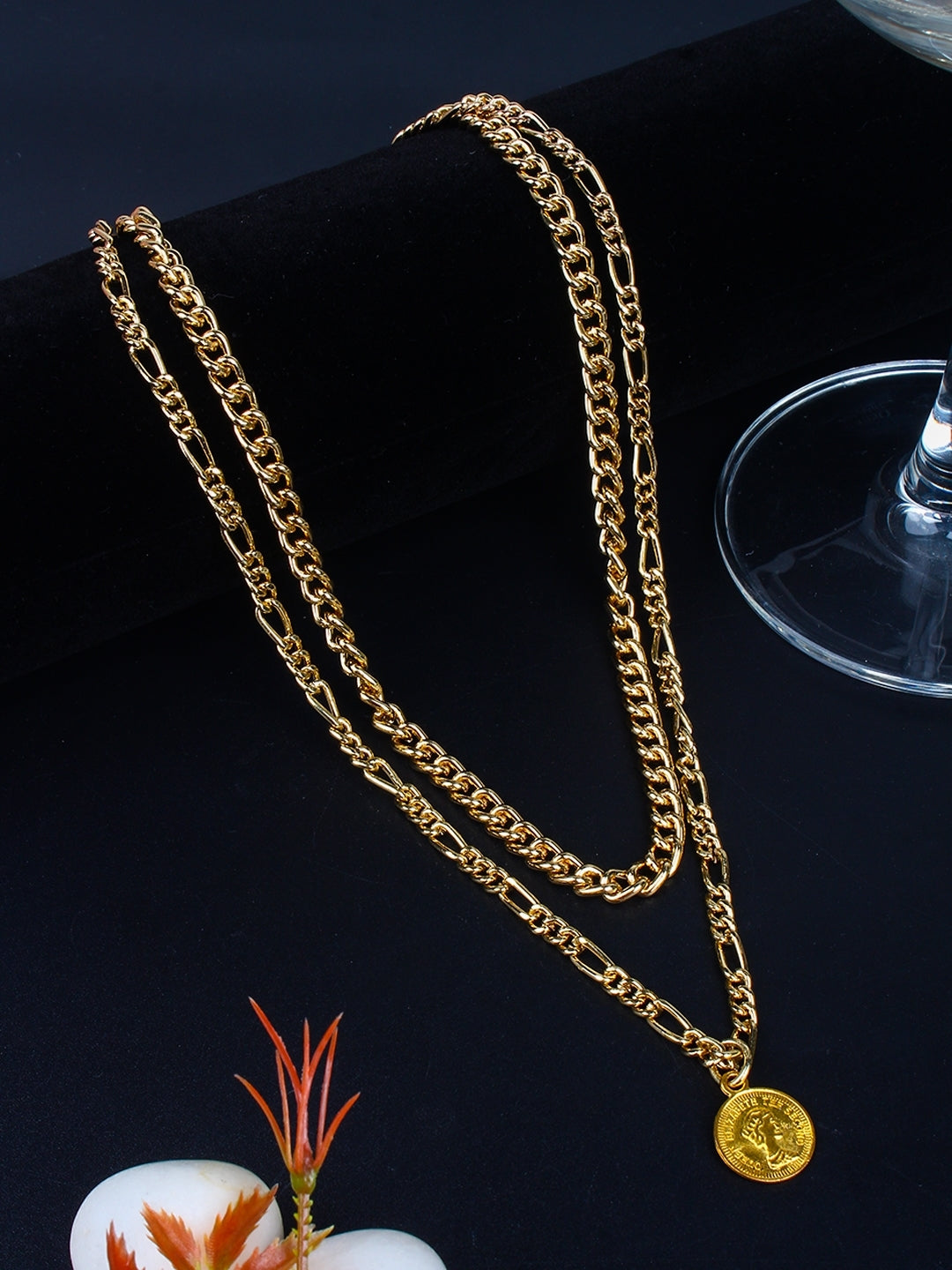 Gold-Plated Gold Minimal Handcrafted Necklace