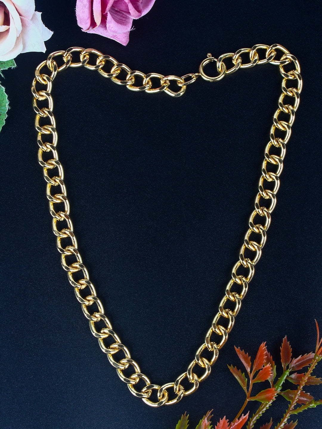 Gold-Plated Gold Minimal Handcrafted Necklace