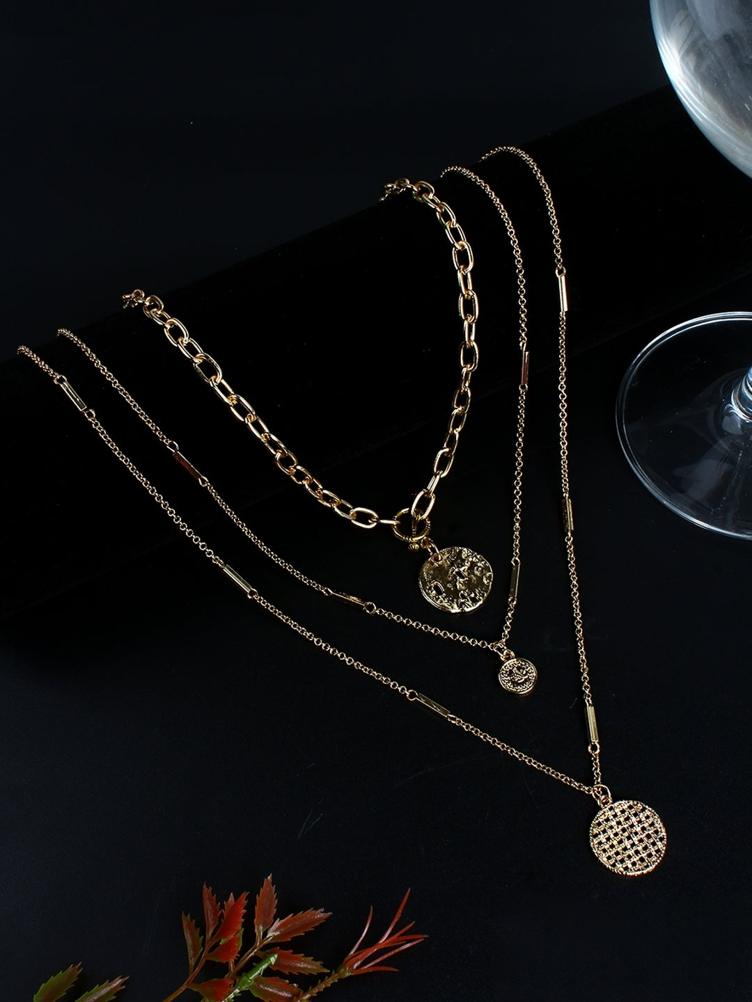 Gold-Plated Gold Minimal Handcrafted Necklace