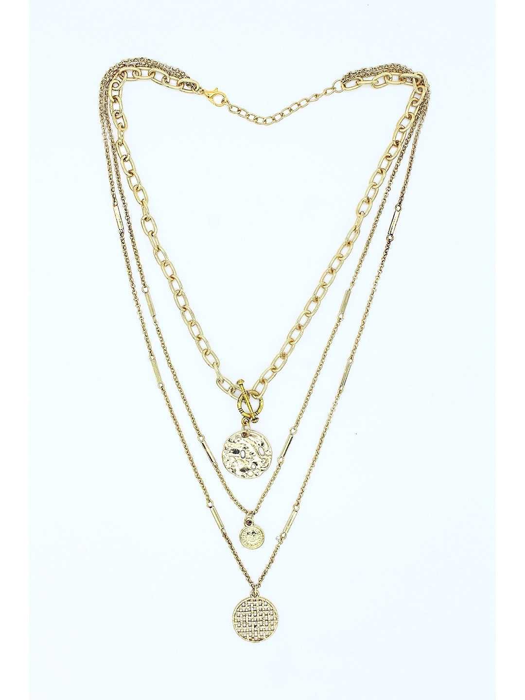 Gold-Plated Gold Minimal Handcrafted Necklace