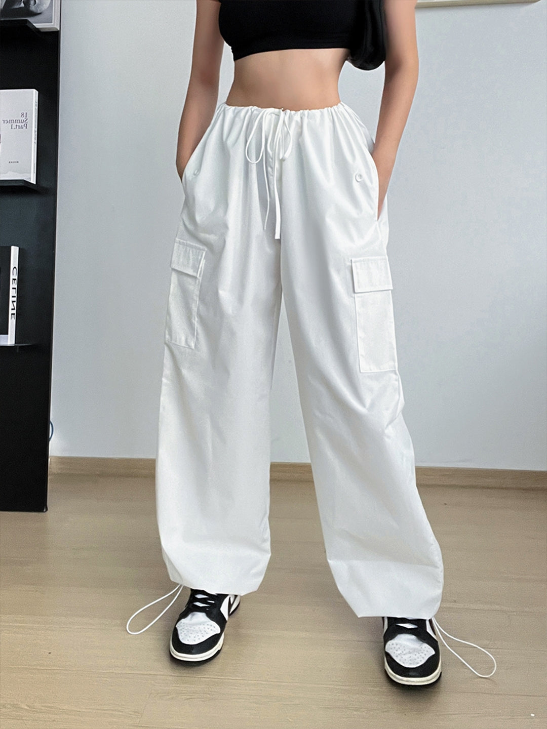 White Baggy Trousers