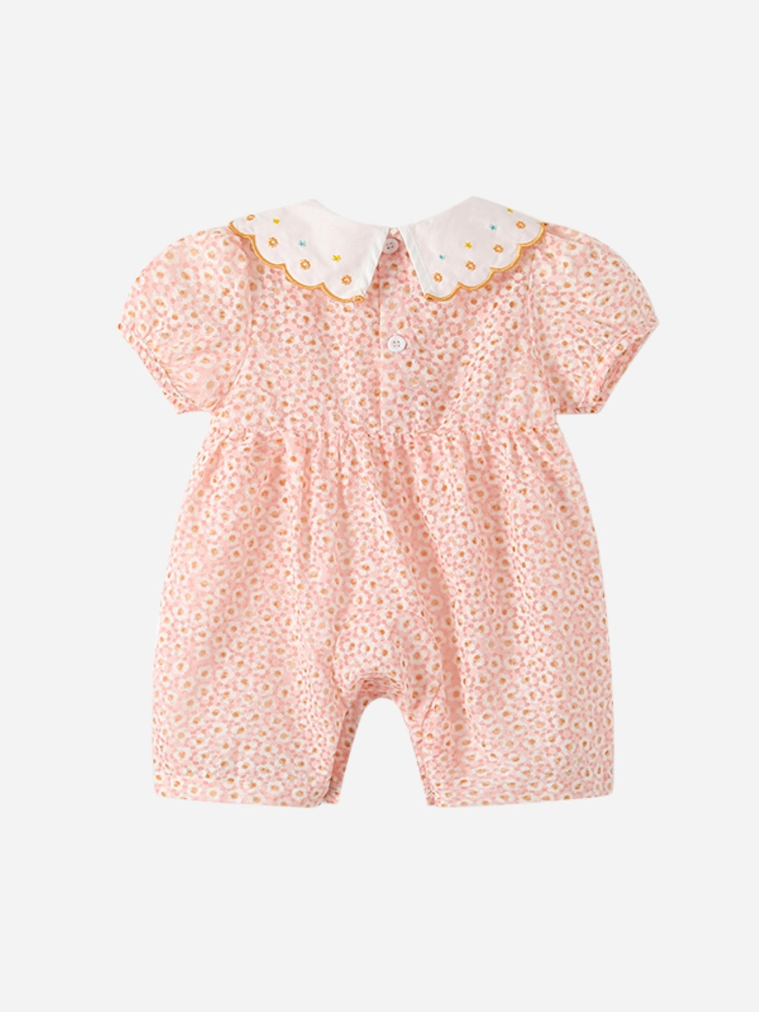 Pink Cotton Kids Romper