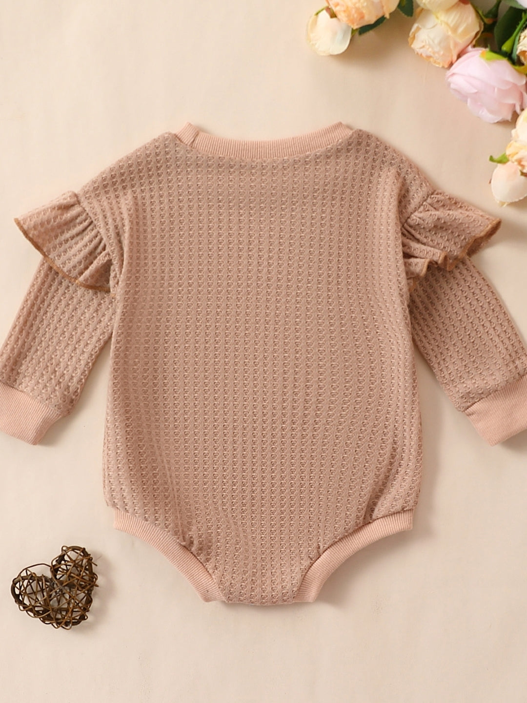 Brown Regular Cotton Rompers