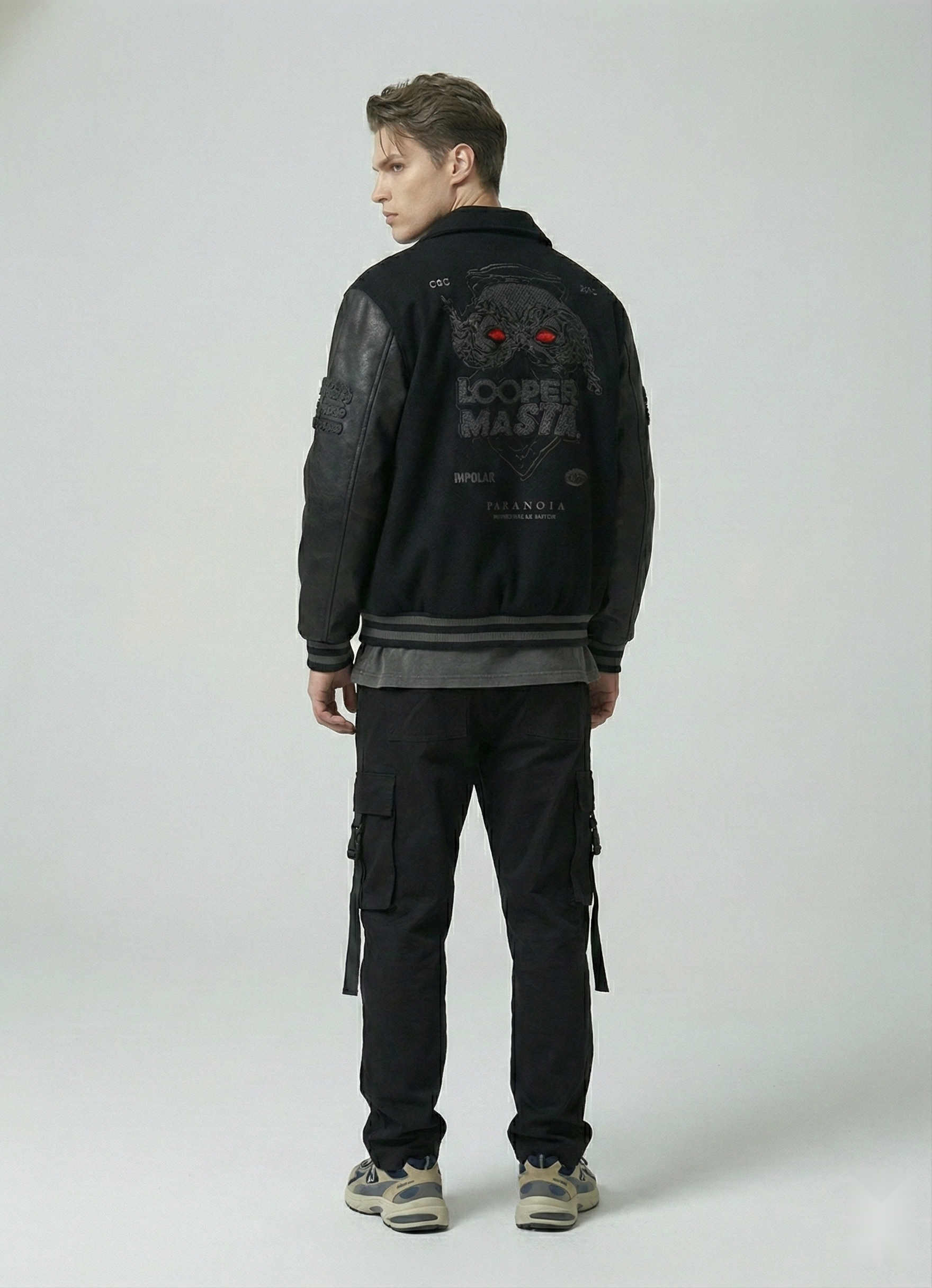 Men Open Front Jacket
